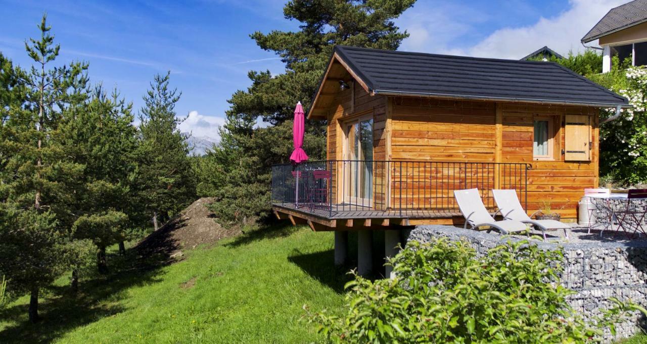 Clos Shambhala-Chalet D'Hotes Saint-Jean-Saint-Nicolas Εξωτερικό φωτογραφία